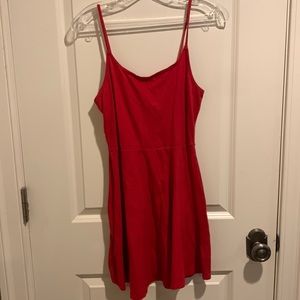 Forever 21 red skater dress